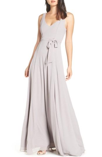 Women's Show Me Your Mumu Jen Maxi Gown - Grey