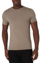 Men's Topman Ultra Muscle Fit T-shirt, Size - Beige