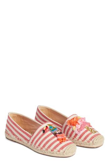 Women's J.crew Island Espadrille M - Red