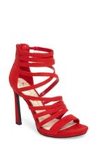 Women's Jessica Simpson Palkaya Strappy Sandal .5 M - Red