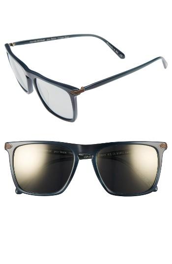 Men's Oliver Peoples Rue De Sevres 54mm Polarized Sunglasses - Blue