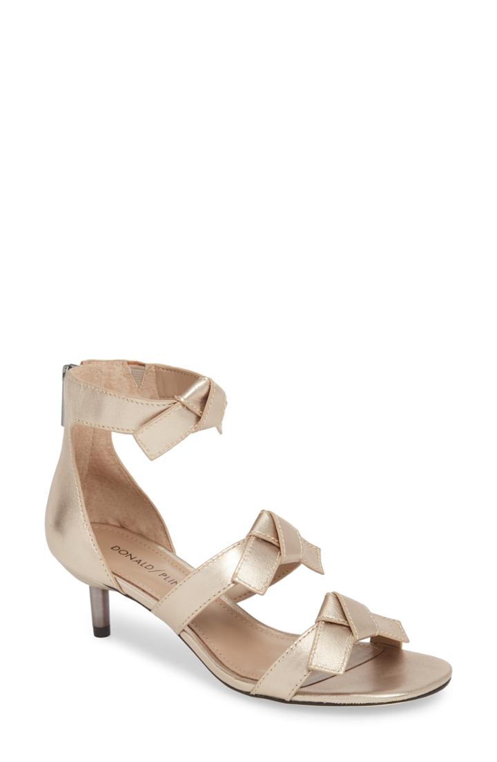 Women's Donald Pliner Cady Strappy Sandal .5 M - Beige