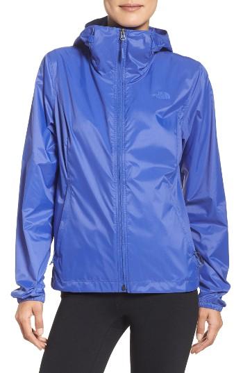 Women's The North Face Cyclone 2 Windwall Raincoat - Blue