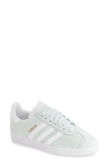 Women's Adidas Gazelle Sneaker .5 Women's / 6.5 Men's M - Green