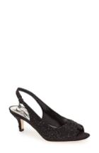 Women's J. Renee 'impuls' Crystal Embellished Slingback Pump .5 B - Black