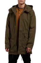 Men's Volcom Hooded Parka, Size - Green
