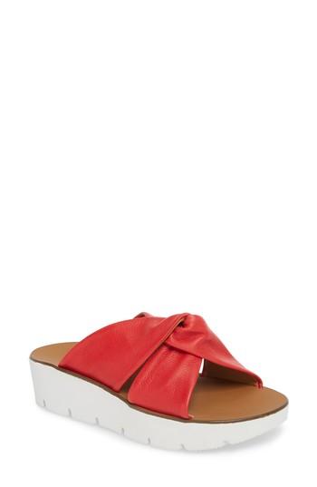 Women's Paul Green Raven Sandal .5us/ 3uk - Red