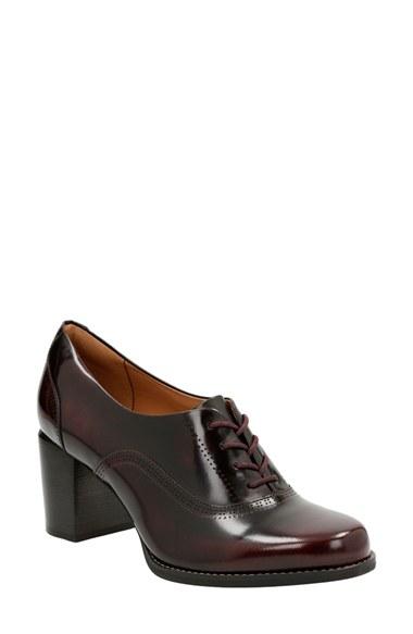 Women's Clarks 'tarah Victoria' Pump M - Burgundy