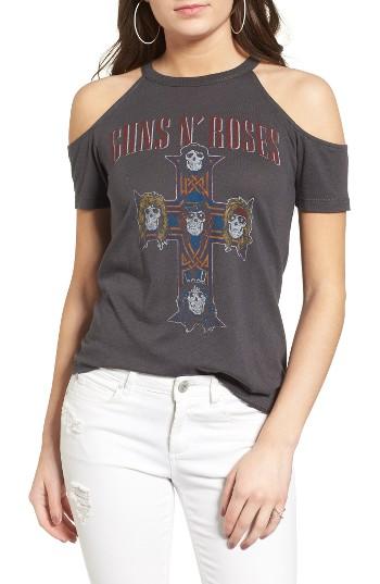 Women's Daydreamer Appetite For Destruction Cold Shoulder Tee