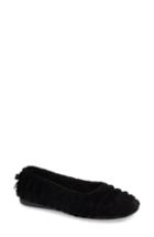 Women's Patricia Green Jane Faux Fur Slipper M - Black