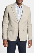 Men's Nordstrom Men's Shop Trim Fit Linen Blazer