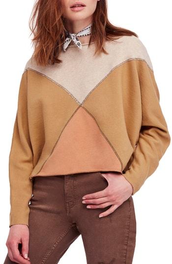 Women's Free People Montauk Sweatshirt - Ivory