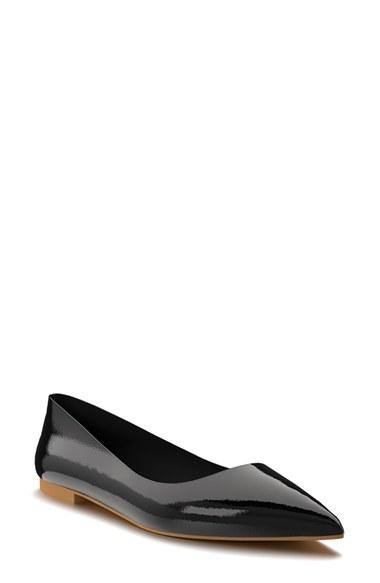 Women's Shoes Of Prey Pointy Toe Flat
