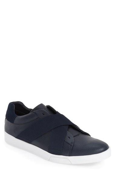 Men's Calvin Klein 'baku' Leather Sneaker