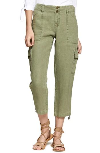 Women's Sanctuary Sasha Crop Cargo Pants - Green