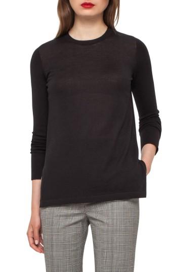Women's Akris Cashmere Tunic - Black