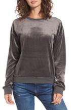 Women's Juicy Couture Velour Pullover - Grey