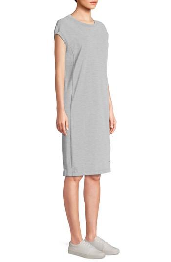 Women's Champion Heavyweight Jersey T-shirt Dress - Grey