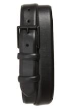 Men's Cole Haan Leather Belt - Black/ Matte Black