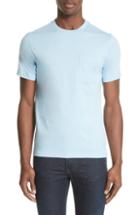 Men's Vilebrequin Pocket Crewneck T-shirt, Size - Blue