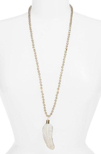 Women's Love's Affect Ivy Pendant Crystal Necklace