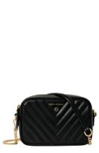Freida Rothman Lexington Quilted Leather Camera Bag - Pink