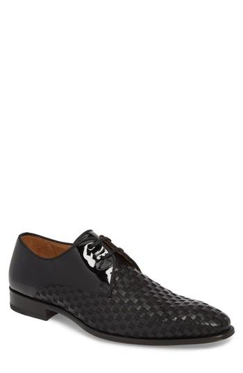Men's Mezlan Sexto Plain Toe Derby M - Black