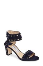 Women's Jimmy Choo 'veto' Studded Sandal .5us / 38.5eu - Blue