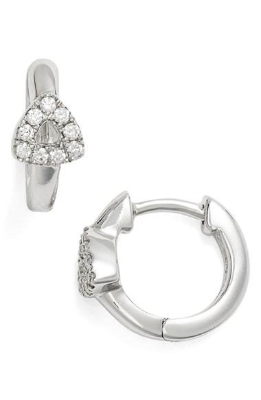 Women's Dana Rebecca Designs Open Triangle Hoop Earrings