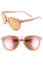Women's Smith Bridgetown 54mm Chromapop(tm) Polarized Sunglasses - Pink/ Coffee