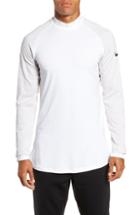 Men's Niko Pro Therma Long Sleeve Mock Neck T-shirt R - White