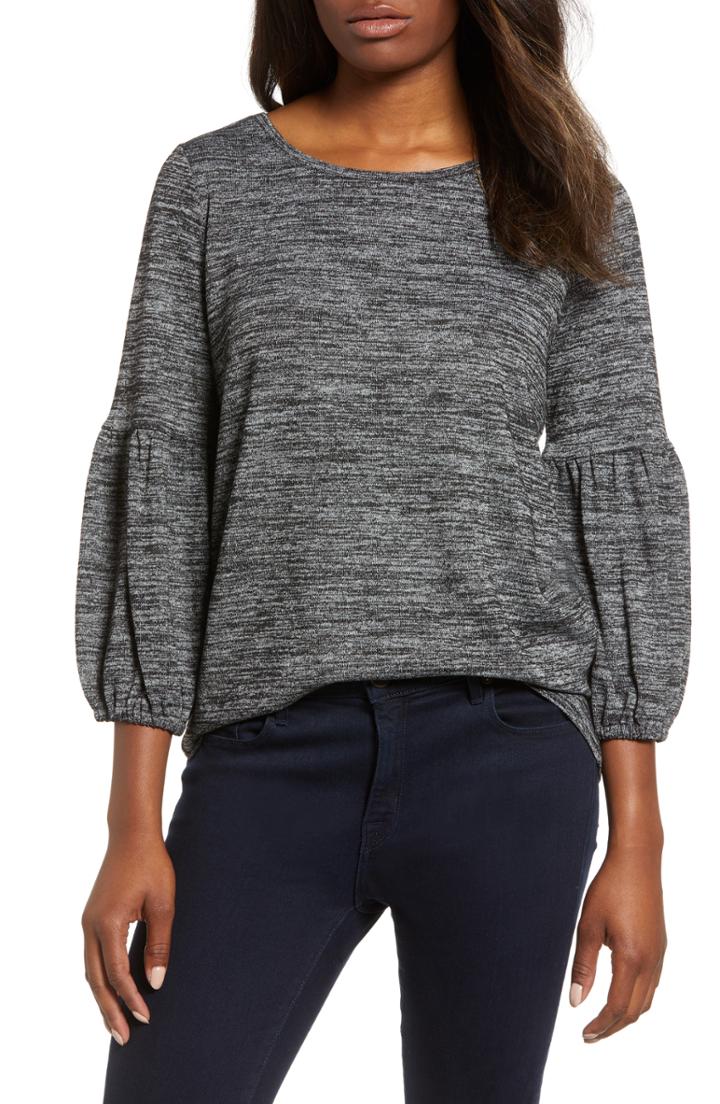 Women's Chaus Space Dye Jersey Top