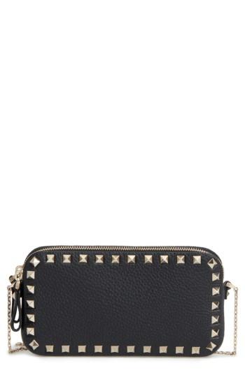 Valentino Garavani Rockstud Leather Crossbody Bag -