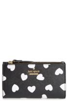 Women's Kate Spade New York Cameron Street Hearts Mikey Faux Leather Wallet -