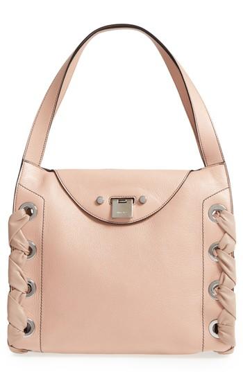 Jimmy Choo Rebel Leather Shoulder Bag -