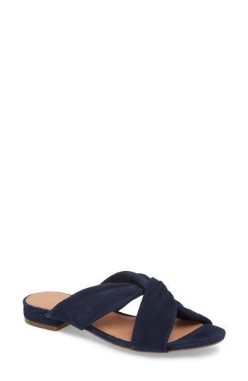 Women's Halogen Andre Slide Sandal .5 M - Grey