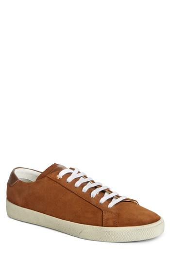 Men's Saint Laurent Low Top Sneaker Us / 41eu - Brown