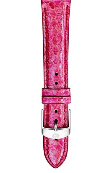 Women's Michele 16mm Snakeskin Watch Strap