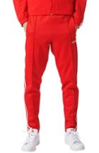 Men's Adidas Beckenbauer Track Pants, Size - Red