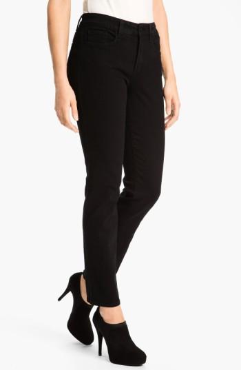 Women's Nydj 'sheri' Stretch Skinny Jeans - Black