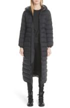 Women's Moncler Grue Long Quilted Down Coat