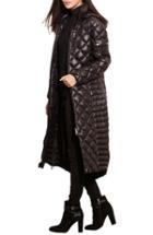Women's Lauren Ralph Lauren Packable Quilted Down Coat, Size - Black