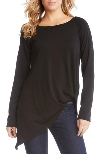 Women's Karen Kane Pick Up Hem Sweater Knit Tunic Top
