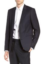 Men's The Kooples Slim Fit Suit Jacket Us / 46 Eu - Blue