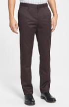 Men's Bonobos 'weekday Warriors' Non-iron Slim Fit Cotton Chinos X 30 - Brown