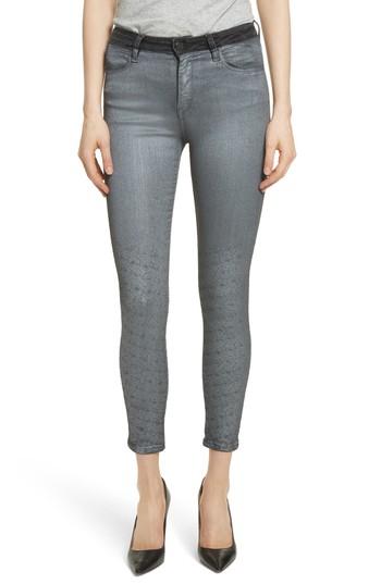 Women's Brockenbow Reina Glitter Skinny Jeans - Black