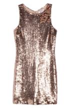 Women's Bb Dakota Garland Sequin Sheath Dress - Metallic