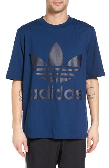 Men's Adidas Originals Ac Boxy Oversize T-shirt - Blue