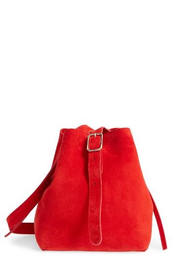 Creatures Of Comfort Suede Apple Bag -