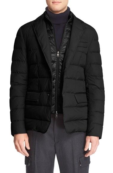 Men's Moncler 'ferrand' Quilted Sport Coat